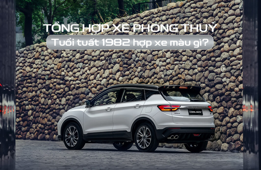 Nam và nữ tuổi tuất 1982 hợp xe màu gì theo phong thủy