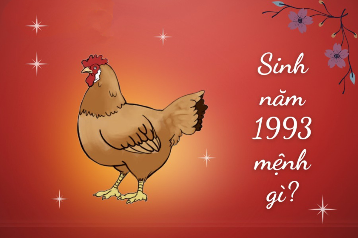 Sinh năm Quý Dậu 1993 thuộc mệnh Kim, mang nạp âm Kiếm Phong Kim