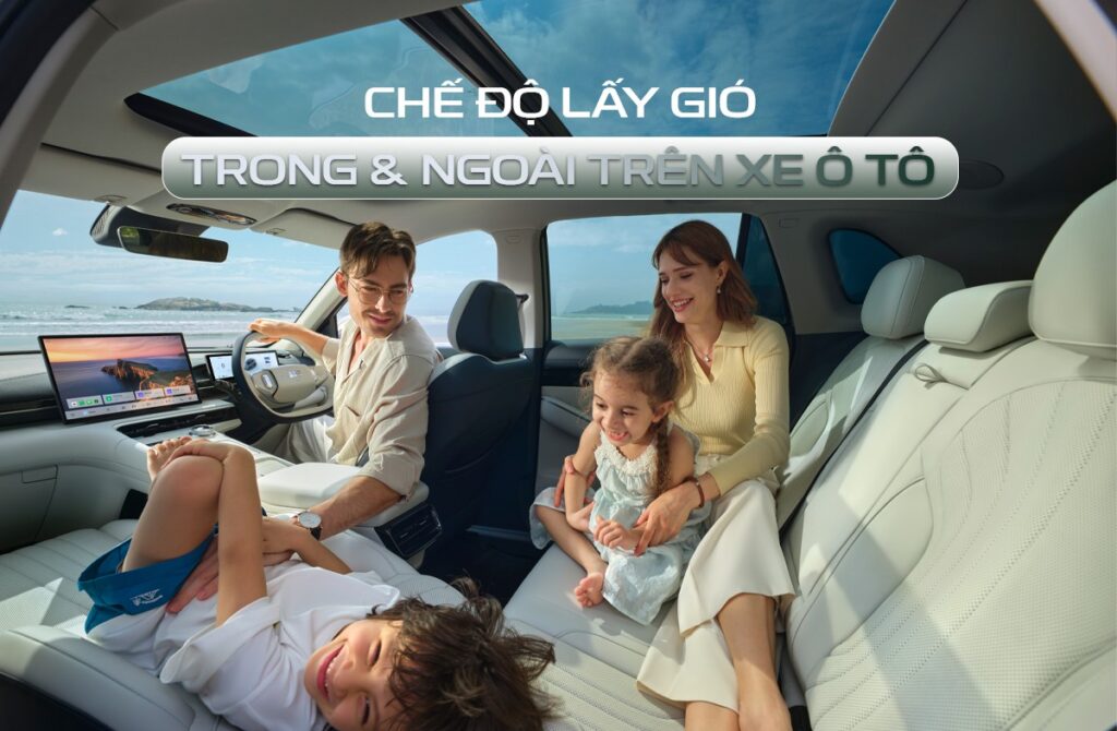 chế độ lấy gió trong và ngoài xe ô tô
