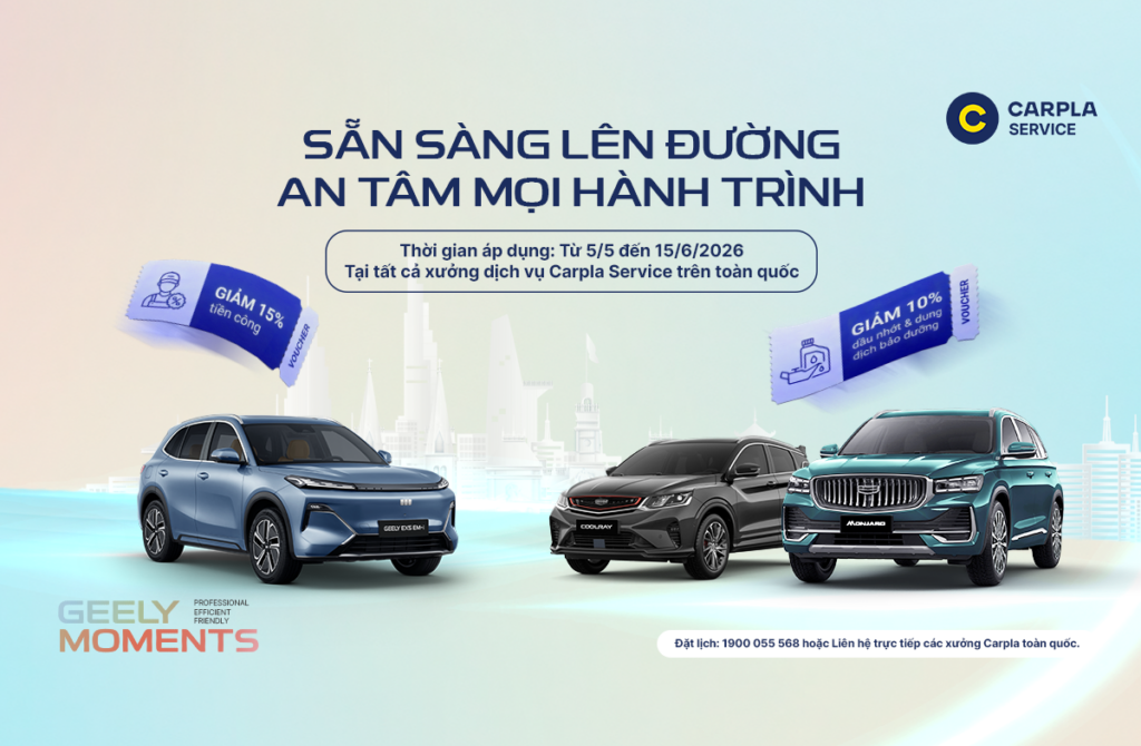 Ưu đãi bảo dưỡng Geely